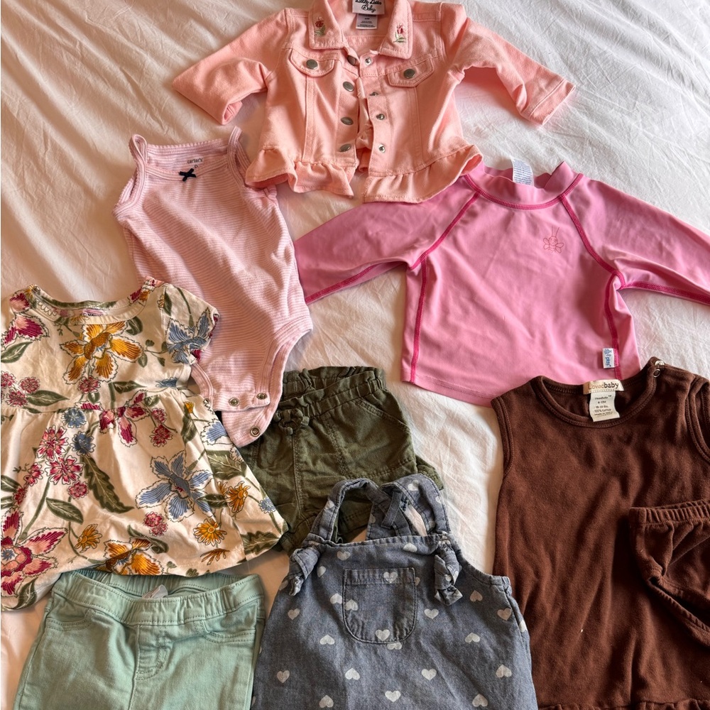 Baby Girl 6-12 month Spring/Summer Bundle
